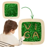 Viga montessori matatófal - flitter