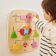 Viga montessori matatófal - útvesztő