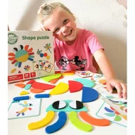   Woopie fa montessori 55 db-os puzzle készlet - 40 különböző minta