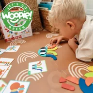   Woopie fa montessori 55 db-os puzzle készlet - 40 különböző minta