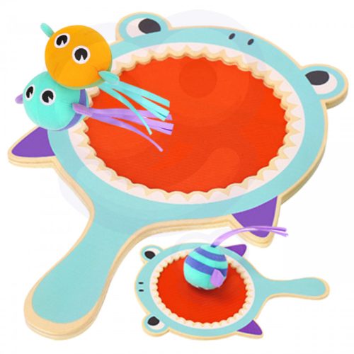 Woopie catch ball - tépőzáras ügyességi játék 2 db labdával