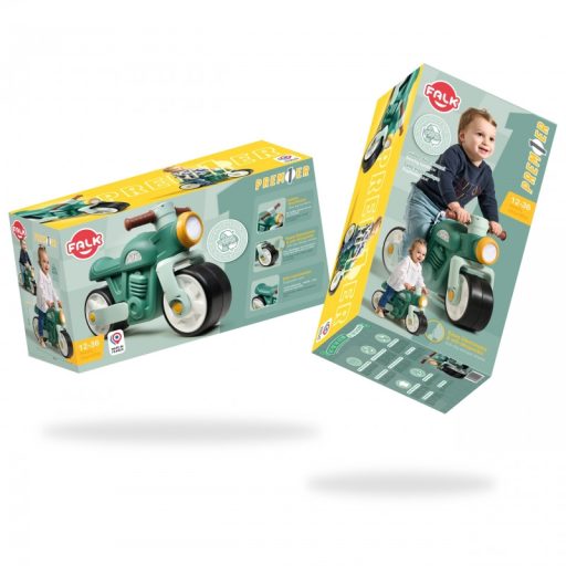 Falk retró kismotor 12 hónapos kortól - zöld