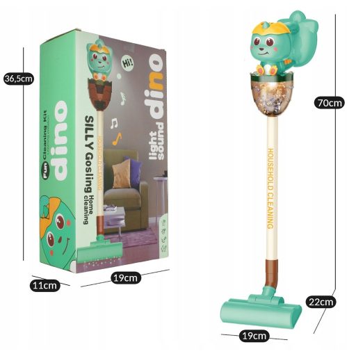 JátékWOOPIE 3 az 1-ben porszívó - szívófunkcióval 