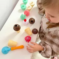   Woopie montessori fagylaltépítő játék - kreatív szerepjáték 
