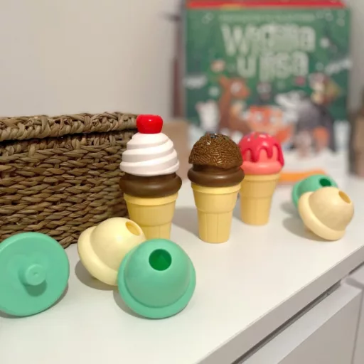 Woopie montessori fagylaltépítő játék - kreatív szerepjáték 