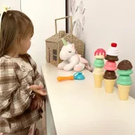   Woopie montessori fagylaltépítő játék - kreatív szerepjáték 
