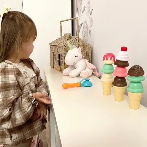 Woopie montessori fagylaltépítő játék - kreatív szerepjáték 