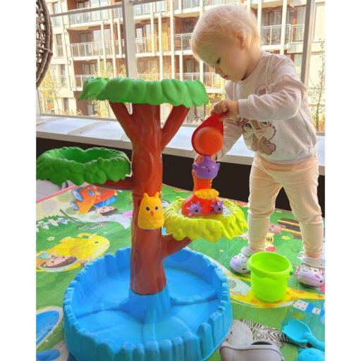 Woopie 2 az 1-ben asztal - homokozó és vízi pálya 8 kiegészítővel