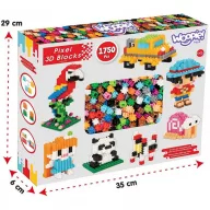 JátékWoopie 3D pixeles építőjáték 1750 db-os