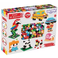 JátékWoopie 3D pixeles építőjáték 1750 db-os