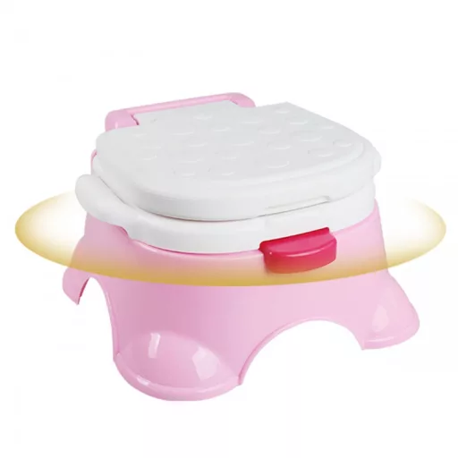Woopie zenélő bili – 3 az 1-ben ergonomikus bili, fellépő és ülőke
