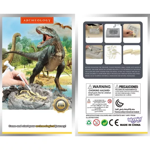 JátékWoopie régész készlet - stegosaurus