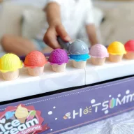   Woopie 2 az 1-ben játék fagyizó és matematika oktató játék gyerekeknek