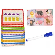   Woopie 83 db-os montessori számolós játék és színválogató