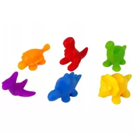   Woopie montessori csipeszelős játék - 56 db-os színválogató