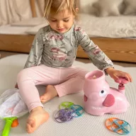 Woopie frizbi kilövő szabadtéri játék gyerekeknek