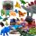 Woopie 34 db-os dinoszauruszfigura készlet - játszószőnyeggel