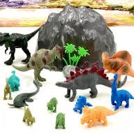   Woopie 34 db-os dinoszauruszfigura készlet - játszószőnyeggel