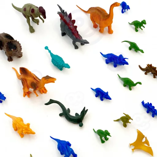 Woopie 34 db-os dinoszauruszfigura készlet - játszószőnyeggel