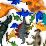   Woopie 34 db-os dinoszauruszfigura készlet - játszószőnyeggel