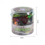   Woopie 34 db-os dinoszauruszfigura készlet - játszószőnyeggel