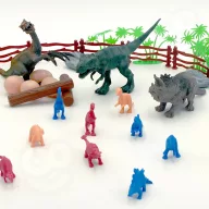 Woopie 40 db-os dinoszaurusz figura készlet 