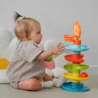   Woopie oroszlános golyópálya – érzékszervi fejlesztő játék