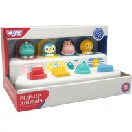 Woopie állatos, felugró oktatójáték