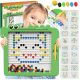 WOOPIE XL montessori mágnestábla feladatlapokkal