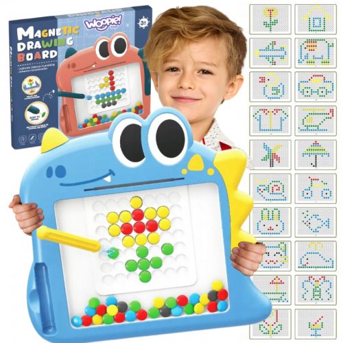 WOOPIE montessori mágnestábla feladatlapokkal