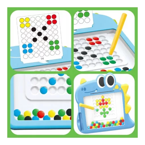 WOOPIE montessori mágnestábla feladatlapokkal
