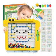   Woopie XL montessori mágnestábla feladatlapokkal - krokodil