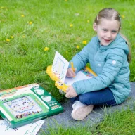   Woopie XL montessori mágnestábla feladatlapokkal - krokodil