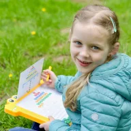   Woopie XL montessori mágnestábla feladatlapokkal - krokodil