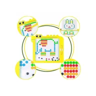   Woopie XL montessori mágnestábla feladatlapokkal - krokodil