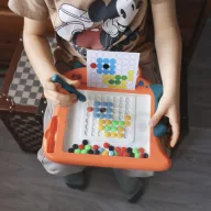 WOOPIE montessori mágnestábla feladatlapokkal