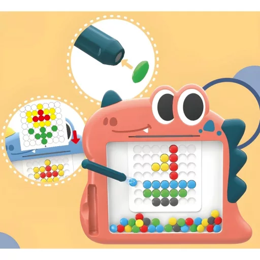 WOOPIE montessori mágnestábla feladatlapokkal