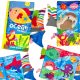 Woopie Baby plüss könyv - tengeri állatok