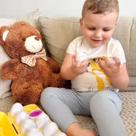   Woopie montessori tojás kirakó - szín és minta párosító játék