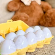   Woopie montessori tojás kirakó - szín és minta párosító játék