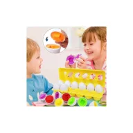   Woopie montessori tojás kirakó - szín és minta párosító játék