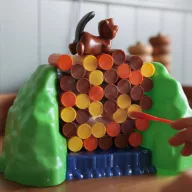 Woopie leboruló rönkök ügyességi társasjáték
