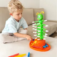 Woopie egyensúlyozó százlábú ügyességi társasjáték