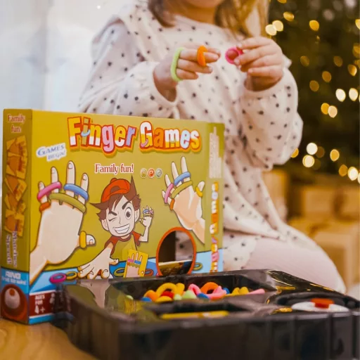 Woopie ügyességi ujj társasjáték feladatlapokkal
