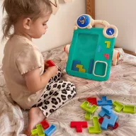 JátékWoopie 2 az 1-ben interaktív tetris és rajztábla 
