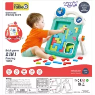JátékWoopie 2 az 1-ben interaktív tetris és rajztábla 