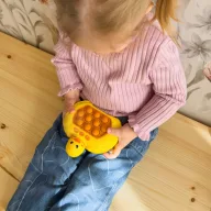 Woopie interaktív stresszoldó POP IT - kacsa
