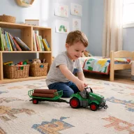   Woopie távirányítós traktor utánfutóval - 1:24 méretarány