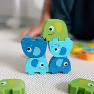 Woopie elefántos toronyépítő játék