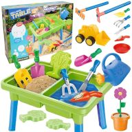   Woopie 2 az 1-ben vízasztal és homokozó 13 kiegészítővel